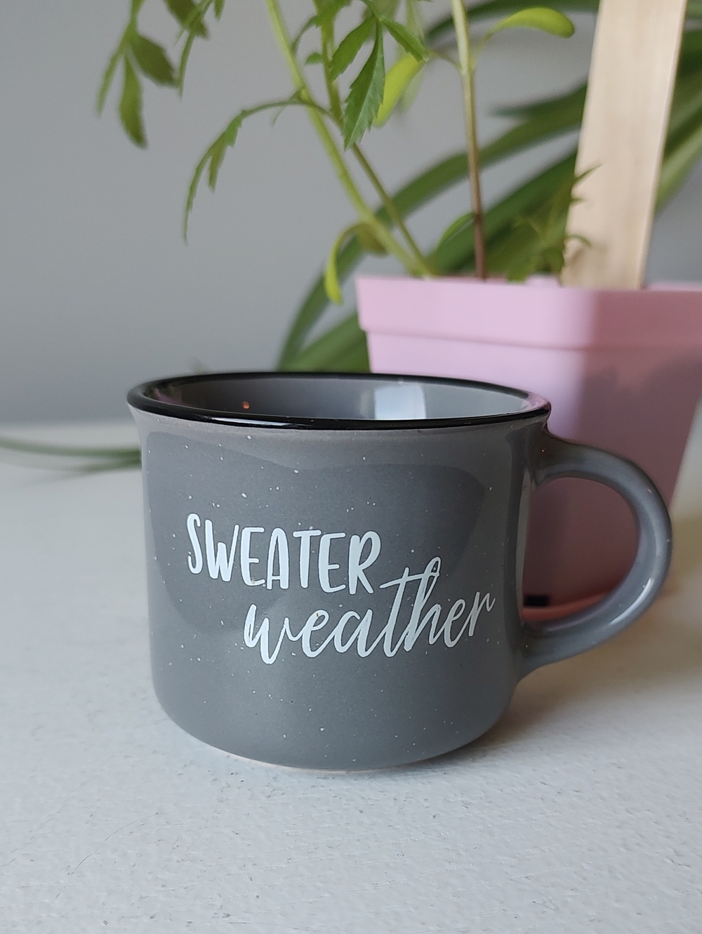 Harvey West Original Dishwasher & Microwave Safe Sweater Weather Mini Mug